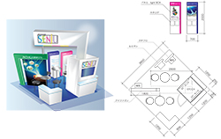 展示会パースデザイン例